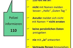 Polizei Münster: POL-MS: Achtung: Falsche Polizisten rufen Münsteraner an