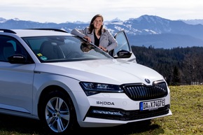 Olympiasiegerin und Radsportstar Lisa Brennauer startet als Škoda Markenbotschafterin durch