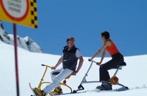 Brenter GmbH: Der Winter wird cool - Snowbike® - In den USA bereits Kultsport, gibt es weltweit schon 100 Snowbike® Mietstationen