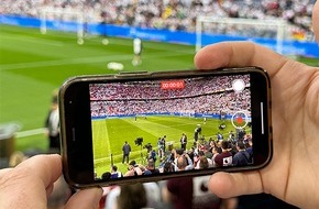 Deutsche Telekom AG: Datenrekord im Mobilfunknetz der Telekom bei Bayern-Kracher