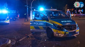 Polizeipr&auml;sidium Oberhausen: POL-OB: Einsatzfahrt endet in Verkehrsunfall