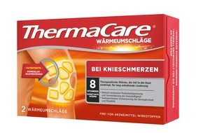 Angelini Group: ThermaCare stellt neues Produkt vor / ThermaCare bei Knieschmerzen