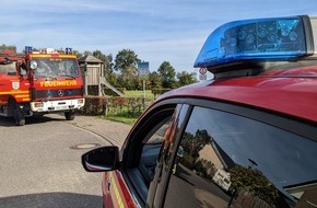 Freiwillige Feuerwehr Selfkant: FW Selfkant: Feuerwehr wurde zu einem Waschmaschinenbrand alarmiert