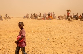 UNICEF Schweiz und Liechtenstein: UNICEF: 559 milioni di bambini sono frequentemente colpiti da ondate di calore. Da qui al 2050, saranno oltre due miliardi.