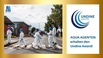 Bildungsprogramm AQUA-AGENTEN gewinnt Undine Award