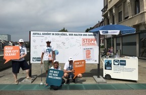 IG saubere Umwelt IGSU: Medienmitteilung: «Basel: Mit guten Sprüchen gegen Littering»