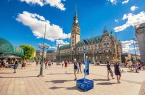 NIVEA: Happy moments in the sun / Dank der Nivea Sun Sonnenmilch-Spender