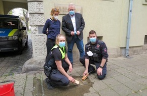 Polizei Braunschweig: POL-BS: Polizei Braunschweig putzt Stolpersteine