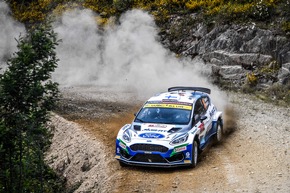 Der Rallye-Nachwuchskader von M-Sport Ford stellt in Portugal sein Talent unter Beweis