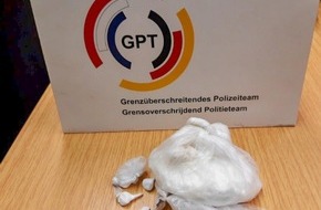 Bundespolizeiinspektion Bad Bentheim: BPOL-BadBentheim: Kokain im Wert von rund 7.500 Euro in der Unterhose