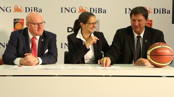 ING Deutschland: ING-DiBa führt Basketball-Engagement langfristig fort
Sponsoring-Verträge mit DBB und DRS bis 2020 verlängert