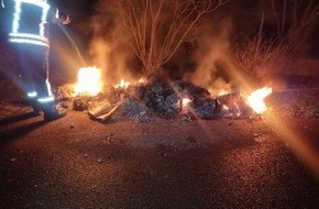 Polizeiinspektion Nienburg / Schaumburg: POL-NI: Mülltonnen angezündet