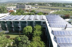 nph Kinderhilfe Lateinamerika e.V.: Solaranlage für Kinderkrankenhaus stößt auf weltweites Interesse / Regenerative Energien - eine Alternative für Haiti