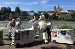 IG saubere Umwelt IGSU: Medienmitteilung: "IGSU und <Schweinehund>: Gemeinsam gegen Littering in Basel"