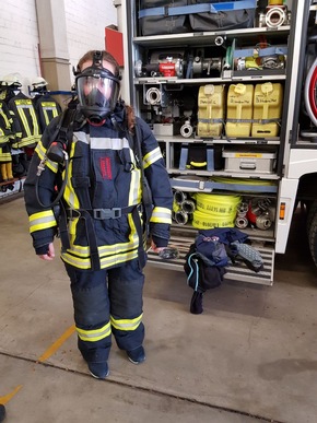 FW-Erkrath: Girlsday bei der Feuerwehr Erkrath