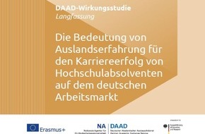 DAAD: Studie zu internationalen Erfahrungen im Studium | DAAD-PM Nr. 61