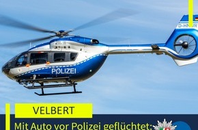 Polizei Mettmann: POL-ME: Mit dem Auto vor der Polizei gefl&uuml;chtet: 54-J&auml;hriger gestellt - 2606113