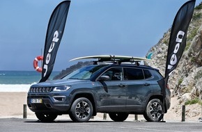 LaPresse Deutschland: Jeep® verlängert die exklusive, weltweite Partnerschaft mit der World Surf League