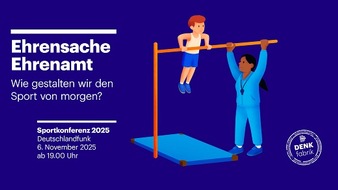 Deutschlandradio: Deutschlandfunk-Sportkonferenz zum Thema Ehrenamt