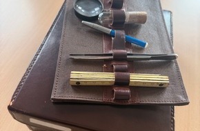 Zollfahndungsamt Essen: ZOLL-E: Zollfahndung übergibt historisches Exponat an Stadt Aachen