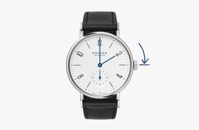 NOMOS Glashütte/SA Roland Schwertner KG: Heure d'été, heure avancée