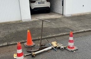Polizeipräsidium Westpfalz: POL-PPWP: Wasserhydrant überfahren