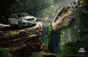 Mercedes-Benz Schweiz AG: GLE Coupé startet als Filmstar in "Jurassic World"
