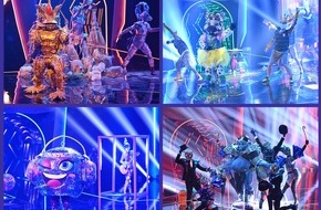 ProSieben: Das #MaskedSinger-Finale am Samstag: Wer ist DIE DISCOKUGEL, DER DORNTEUFEL, DER ORK und DAS ZEBRA?