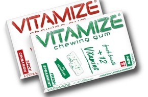 VITAMIZE®: VITAMIZE®: Schweizer Jungunternehmer erobert den Markt mit neuartigen Multivitamin-Kaugummis