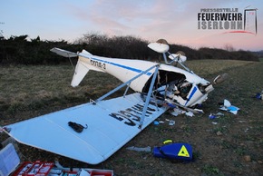 FW-MK: Flugzeugabsturz in Iserlohn