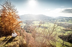 Allgäu GmbH: Auf die sanfte Tour - Die besten Tourentipps im Allgäu für achtsames Wandern