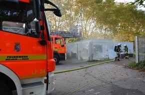 Feuerwehr Mülheim an der Ruhr: FW-MH: Feuerwehr im Dauereinsatz