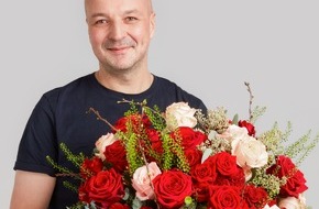 Fleurop AG: Zum Valentinstag exklusiv bei Fleurop / Meisterhafte Blumen für die Liebe