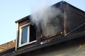 Feuerwehr Dortmund: FW-DO: 10.05.2017 - Feuer in Hombruch,
Zwei Verletzte nach Wohnungsbrand