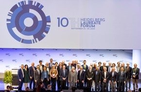 Klaus Tschira Stiftung gemeinnützige GmbH: 10. Heidelberg Laureate Forum eröffnet / Internationales Treffen für Mathematik und Informatik feiert 10-jähriges Jubiläum