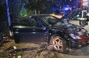 Freiwillige Feuerwehr Breckerfeld: FW-EN: Alleinunfall durch PKW