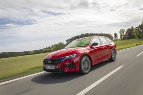 Škoda auf der Essen Motor Show: neues elektrisches Kompakt-SUV Elroq und weitere leistungsstarke Modelle mit Elektro- sowie Verbrenner-Power