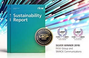 SMACK Communications GmbH: LACP Vision Award Silver für SMACK Communications und RKW-Gruppe