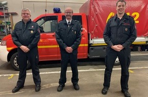 Feuerwehr Haan: FW-HAAN: Wechsel an der Spitze der Jugendfeuerwehr - Beförderungen und Ehrungen bei der Feuerwehr Haan
