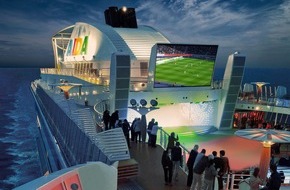 AIDA Cruises: AIDA Pressemeldung: La-Ola-Wellen auf dem Meer - AIDA Cruises zeigt alle Fußballspiele der EM 2024 live
