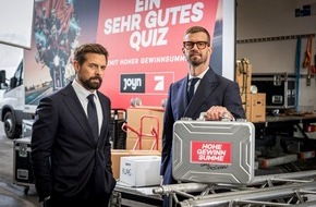 ProSieben: Von Wanderweg bis Stadtbibliothek? Jeder kann mitspielen: Joko & Klaas quizzen am Samstag an einem ungewöhnlichen Ort in Deutschland live um 100.000 Euro