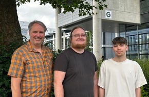 Universität Koblenz: Zwei neue Auszubildende im Bereich IT der Universität Koblenz  - Pressemitteilung der Universität Koblenz