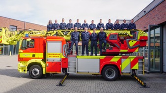 Feuerwehr Ratingen: FW Ratingen: Feuerwehr Ratingen - Nachwuchs und Beförderungen