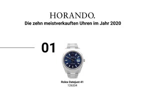 HORANDO: HORANDO: Die zehn meistverkauften Uhren im Jahr 2020