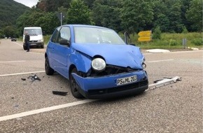 Polizeidirektion Landau: POL-PDLD: Verkehrsunfall mit 2 Leichtverletzten