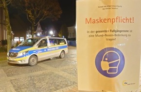 Polizei Steinfurt: POL-ST: Kreis Steinfurt, Kontrollen zu neuen Corona-Regeln
