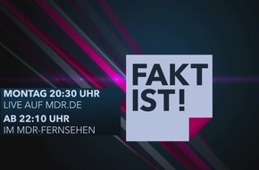 MDR-Talk „Fakt ist!“ zum Thema: „Messer, Terror und Gewalt – verliert der Staat die Kontrolle?“