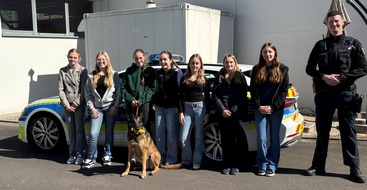 Polizeidirektion Trier: POL-PDTR: Girls Day bei der Polizeiinspektion Saarburg und der Polizeiwache Konz