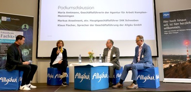 Allgäu GmbH: 5. Fachkräftekongress Allgäu diskutiert demografischen Wandel und Fachkräftegewinnung aus dem Ausland