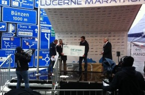 MSD Merck Sharp & Dohme AG: MSD unterstützt den Lucerne Marathon: ein Engagement für die Gesundheit (Bild)